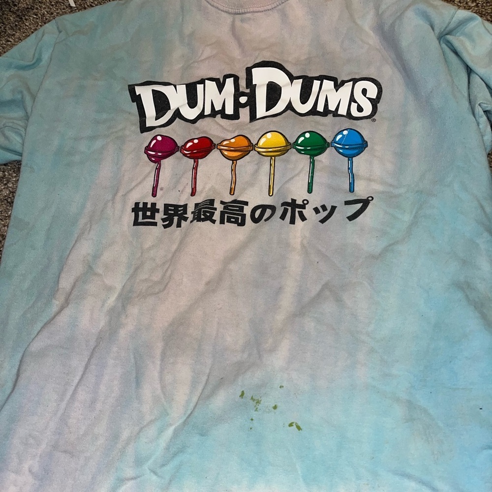 Dum Dums Lollipops Tshirt Limited Edition size large
